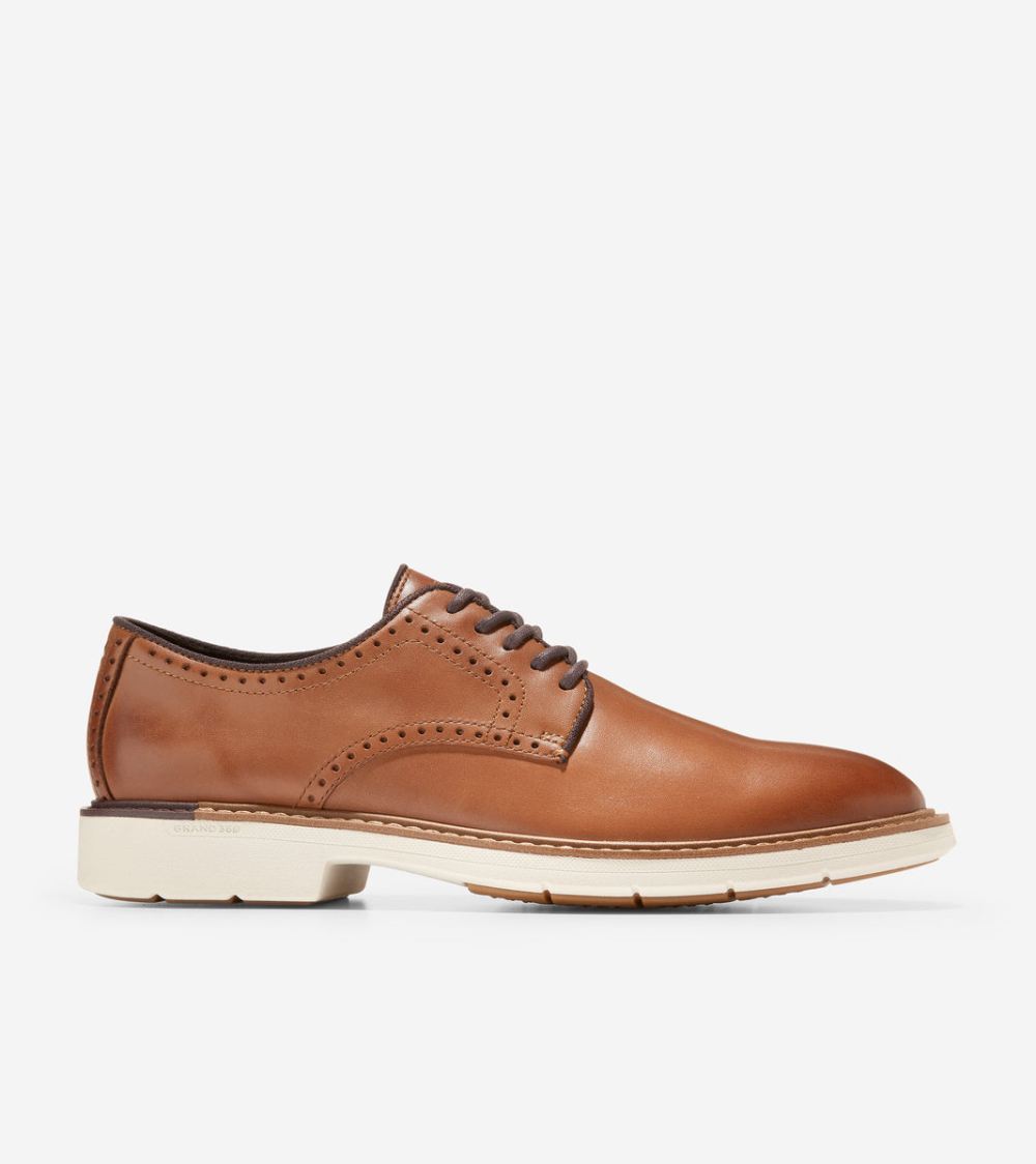 Cole Haan Men's Go-to Plain Toe Oxford - Brown | Canada Outlet