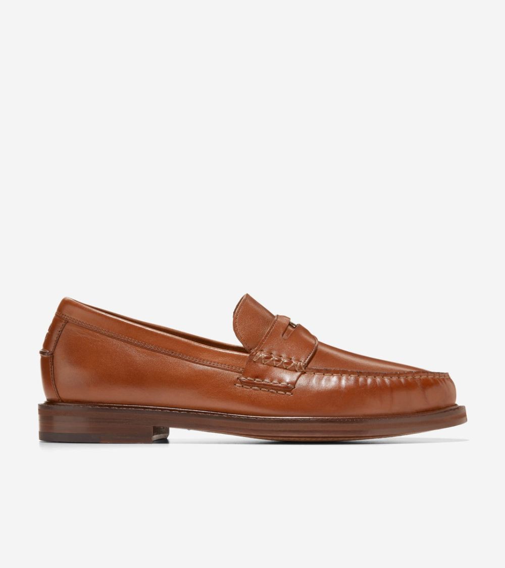 Cole Haan Men's American Classics Pinch Penny Loafer - British Tan-Scotch | Canada Outlet