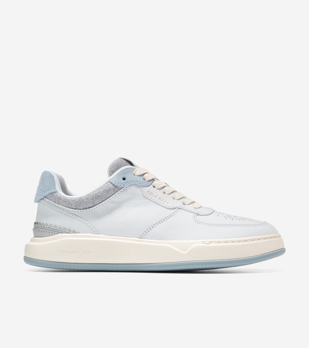Cole Haan Women's GrandPro Crossover Sneaker - Vapor Grey-Fleece-Celestial Blue | Canada Outlet