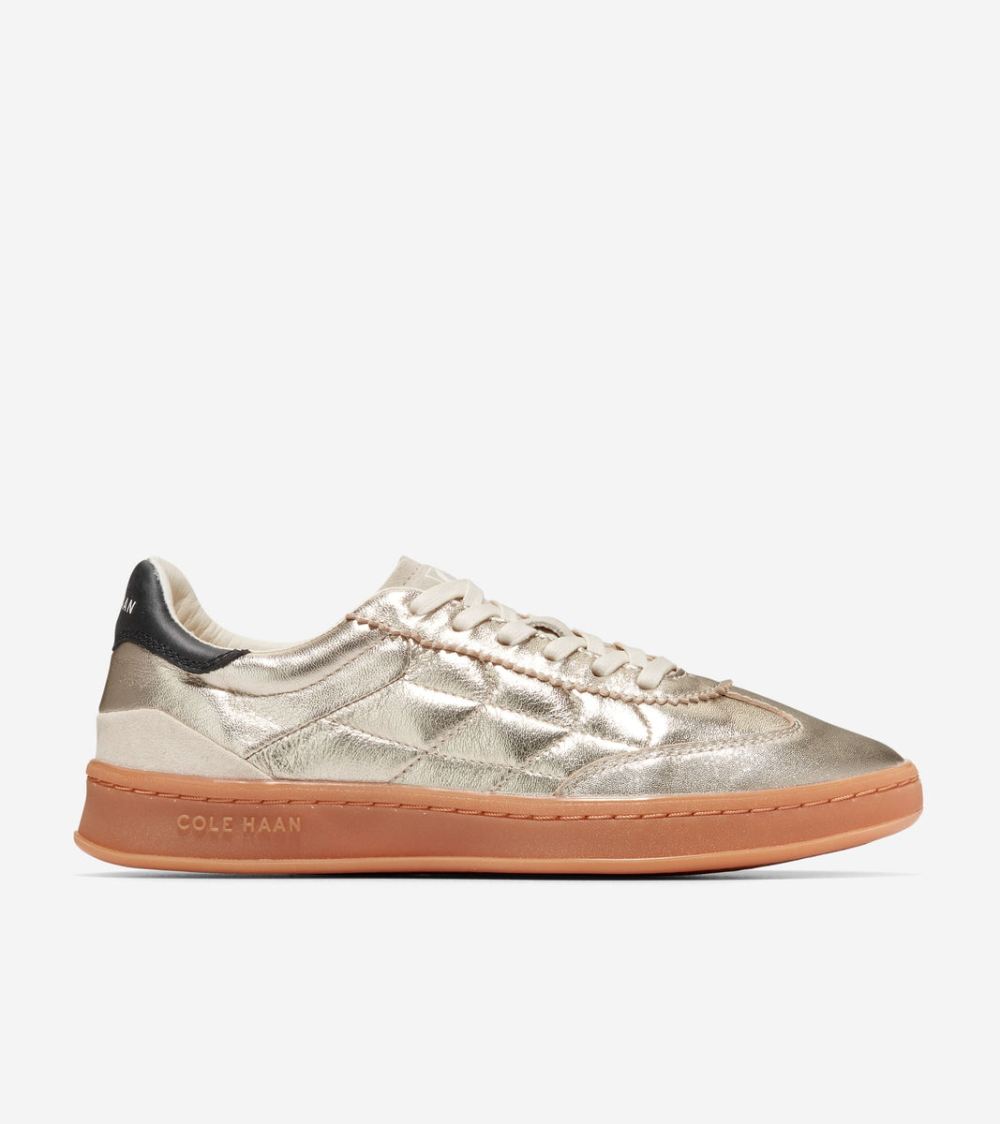 Cole Haan Women's GrandPro Breakaway Sneakers - Gold-Birch-Black | Canada Outlet