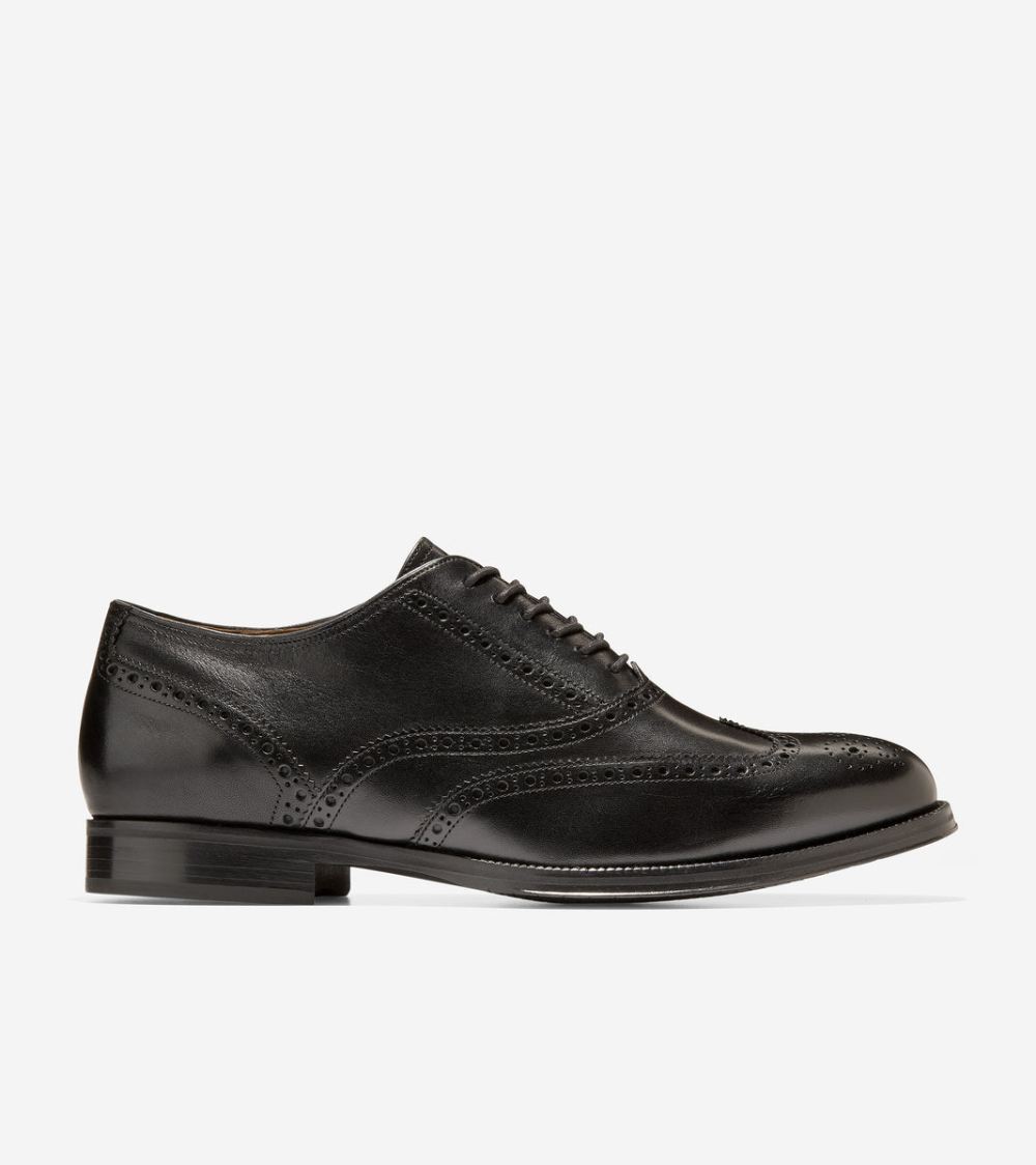 Cole Haan Men's Modern Classics Wingtip Oxford - Black | Canada Outlet