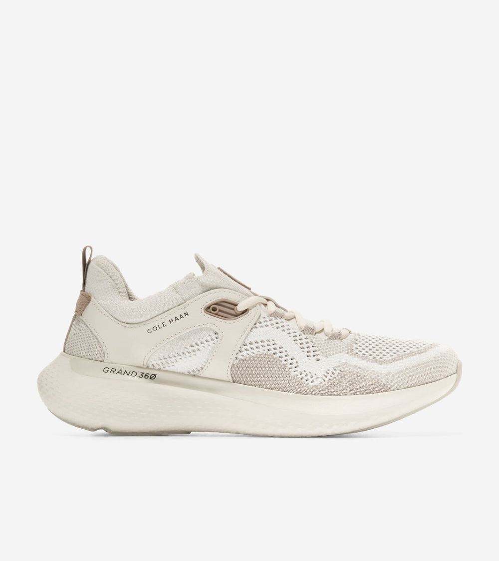 Cole Haan Men's ZEROGRAND Outpace 2 SL Running Shoe - Ivory-Dove-Silver Birch | Canada Outlet