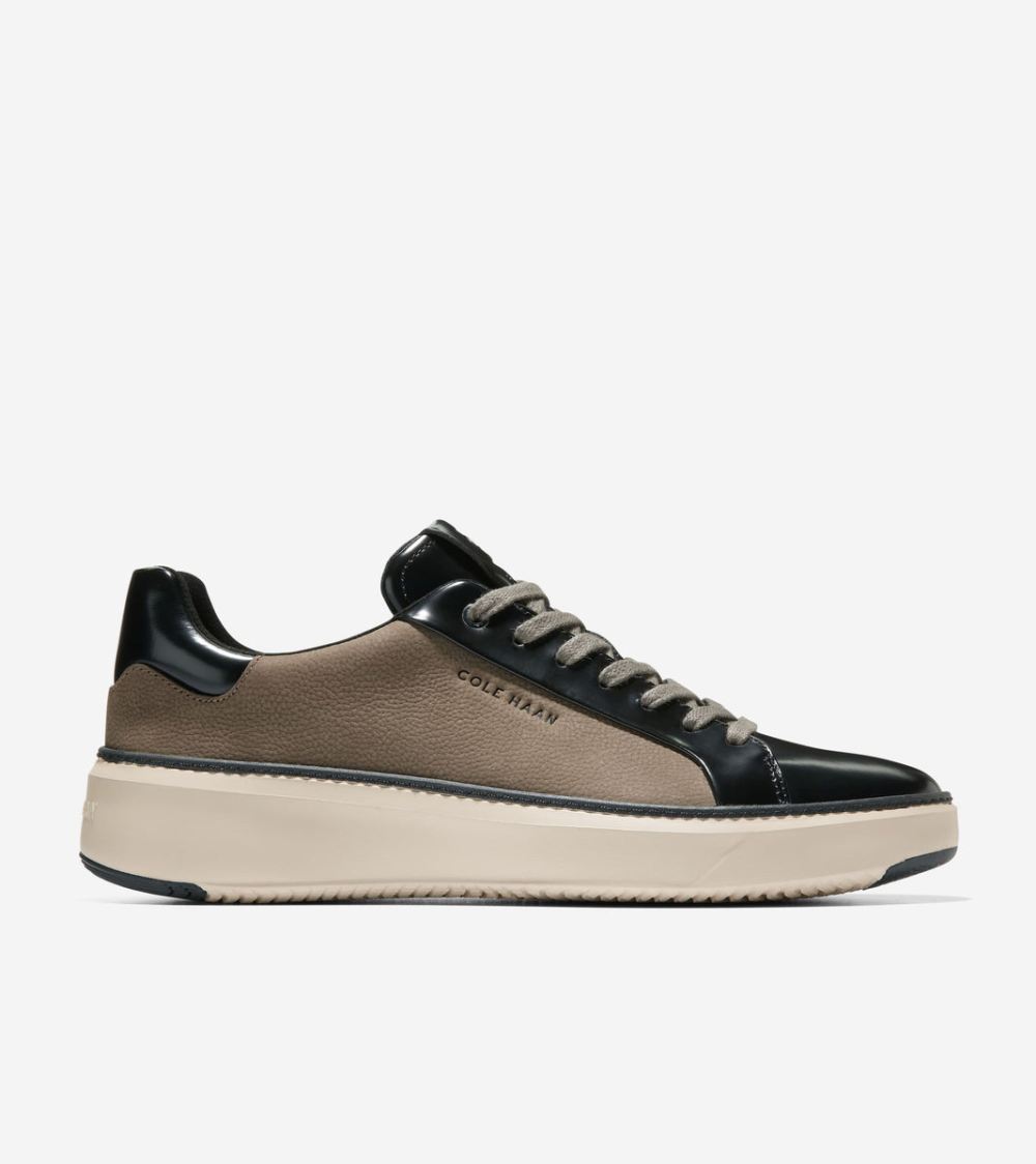 Cole Haan Men's GrandPro Topspin Sneaker - Morel-Black-Oat | Canada Outlet