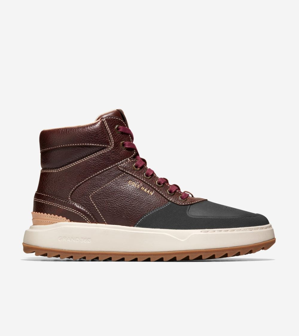 Cole Haan Men's GrandPro Crossover Sneakerboot - Madeira-Black-Oat | Canada Outlet