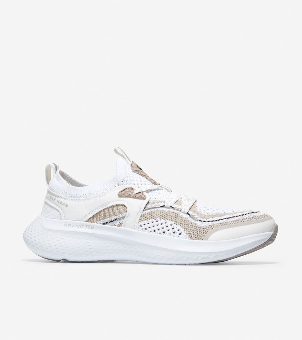 Cole Haan Women's ZEROGRAND Outpace 2 Running Shoe - White-Dove Stitchlite | Canada Outlet