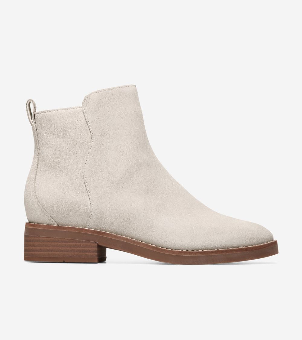 Cole Haan Women's River Chelsea Bootie - Birch Suede | Canada Outlet