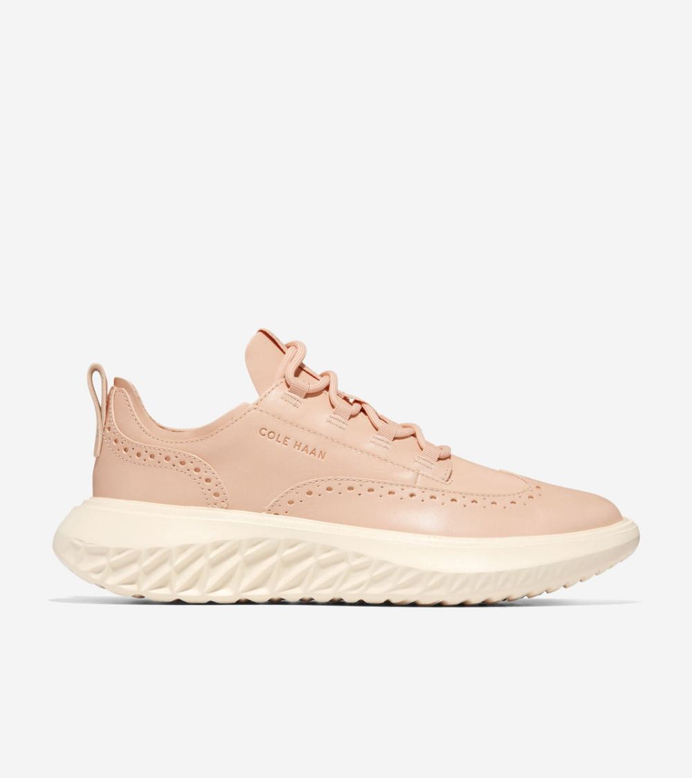 Cole Haan Men's ZEROGRAND Work From Anywhere Oxford - Barley Beige-Ivory | Canada Outlet