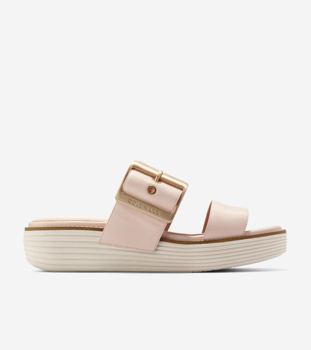 Cole Haan Women's OriginalGrand Platform Slides - Sandollar-Ivory | Canada Outlet