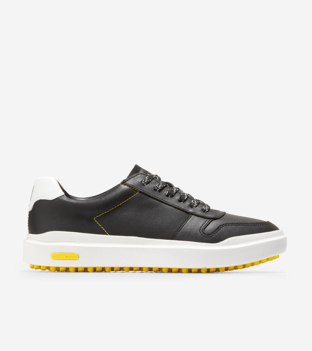 Cole Haan Women's GrandPro AM Golf Sneaker - Caviar Black | Canada Outlet