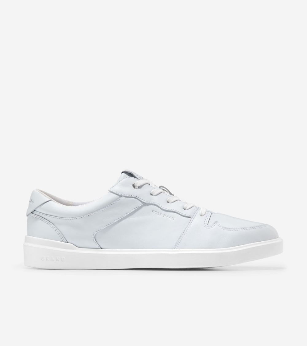 Cole Haan Women's Grand Crosscourt Modern Tennis Sneakers - White-Argento | Canada Outlet