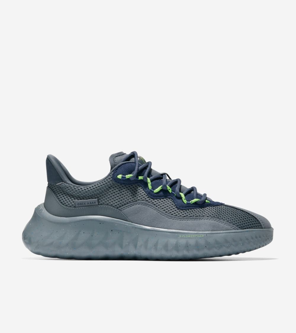 Cole Haan Men's Generation ZEROGRAND II SQL - Navy Blazer-Jasmine Green | Canada Outlet