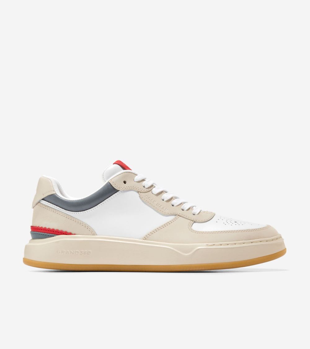 Cole Haan Men's GrandPro Crossover Sneakers - Blue Wing Teal-Goji Berry | Canada Outlet