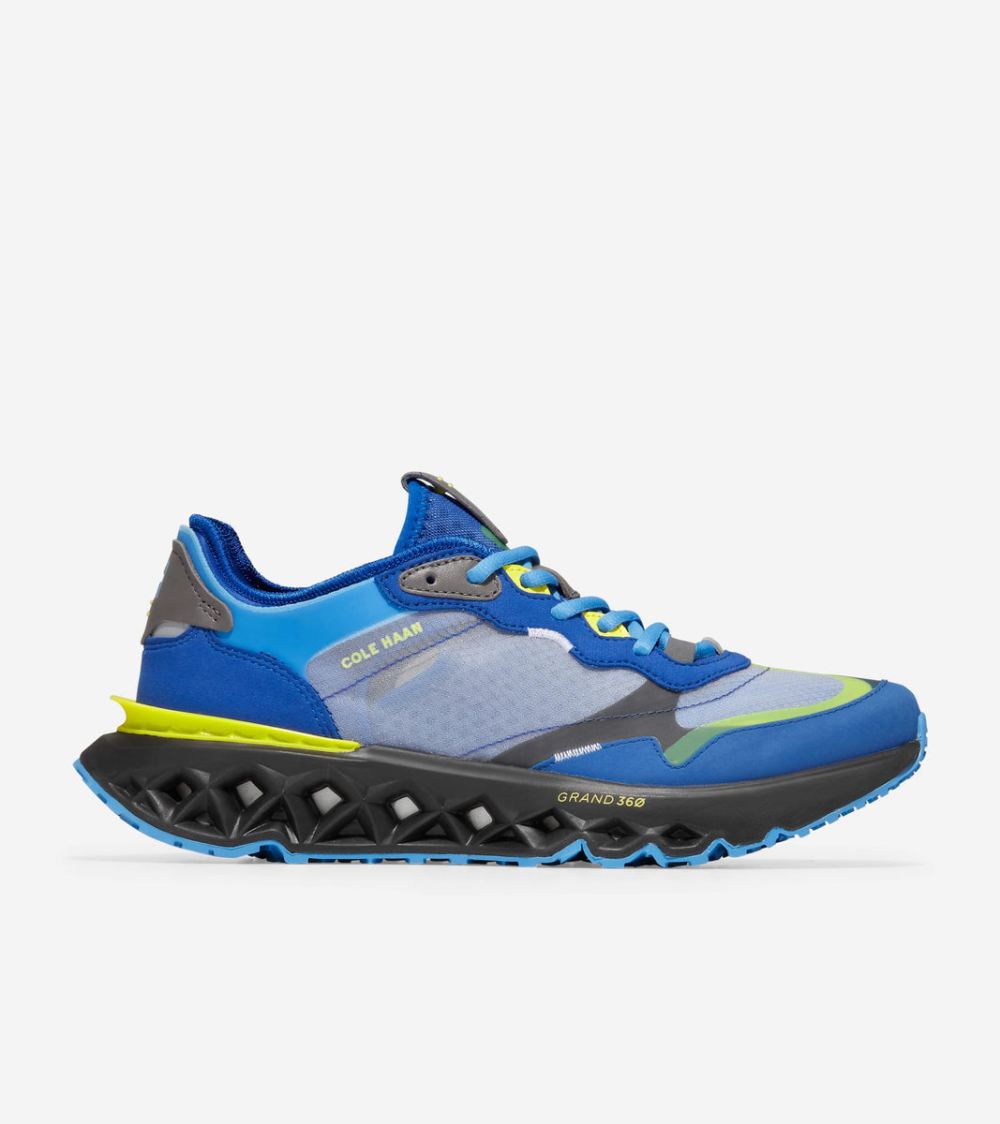 Cole Haan Men's 5.ZEROGRAND Running Sneakers - Pacific Blue-Tornado-Black | Canada Outlet