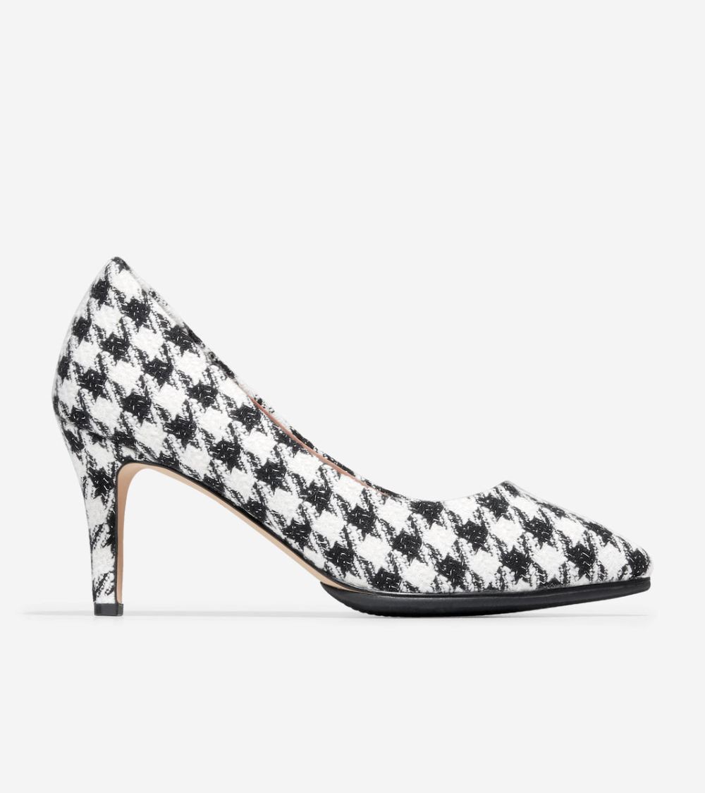 Cole Haan Women's Grand Ambition Pump - Metallic Houndstooth | Canada Outlet