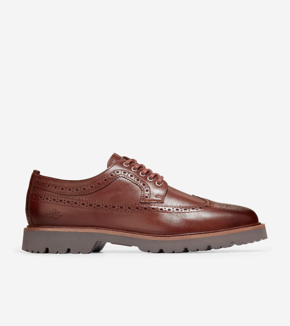 Cole Haan Men's American Classics Longwing Oxford - Woodbury-After Dark | Canada Outlet