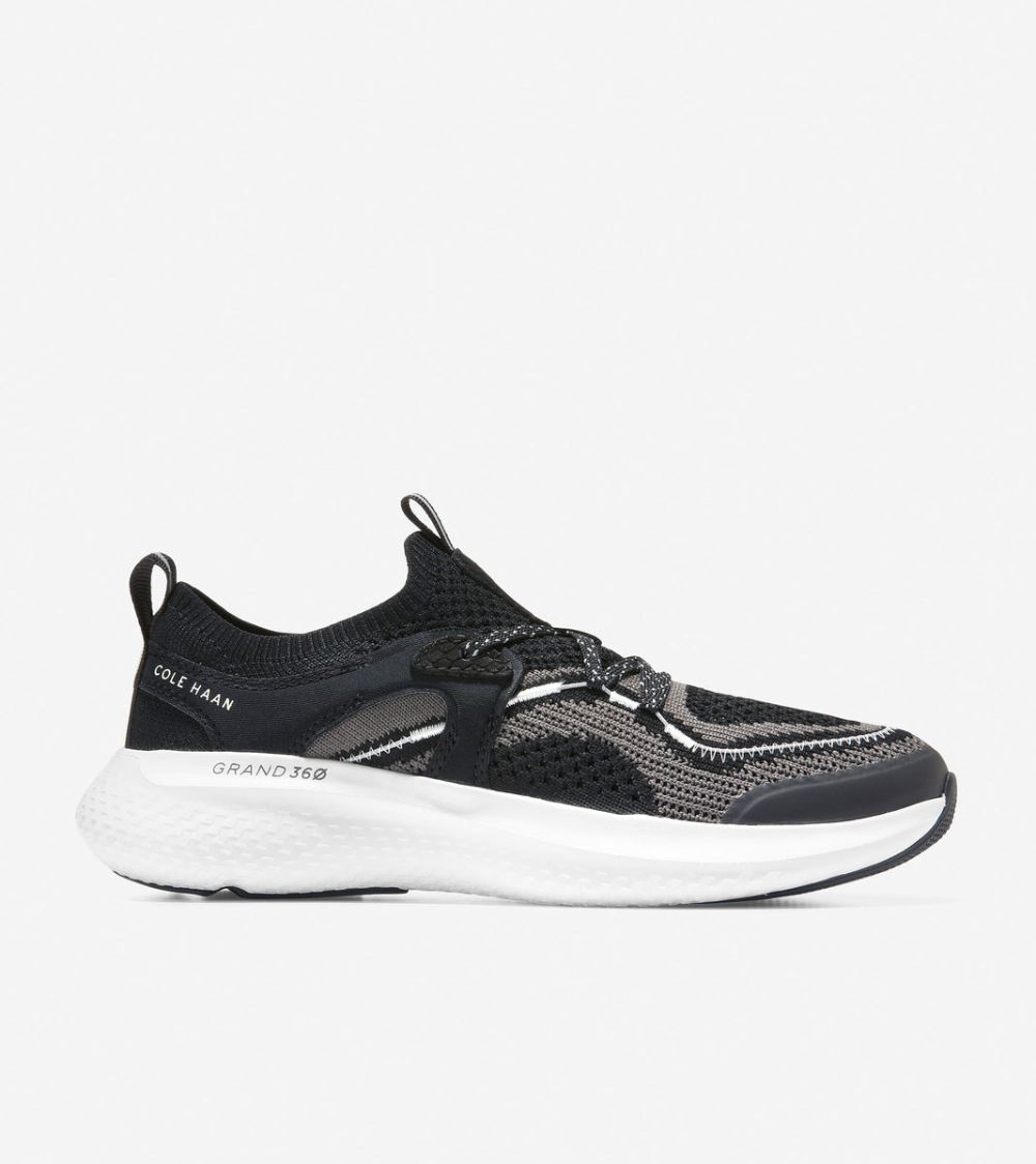 Cole Haan Women's ZEROGRAND Outpace 2 Running Shoe - Black-Pavement Stitchlite | Canada Outlet
