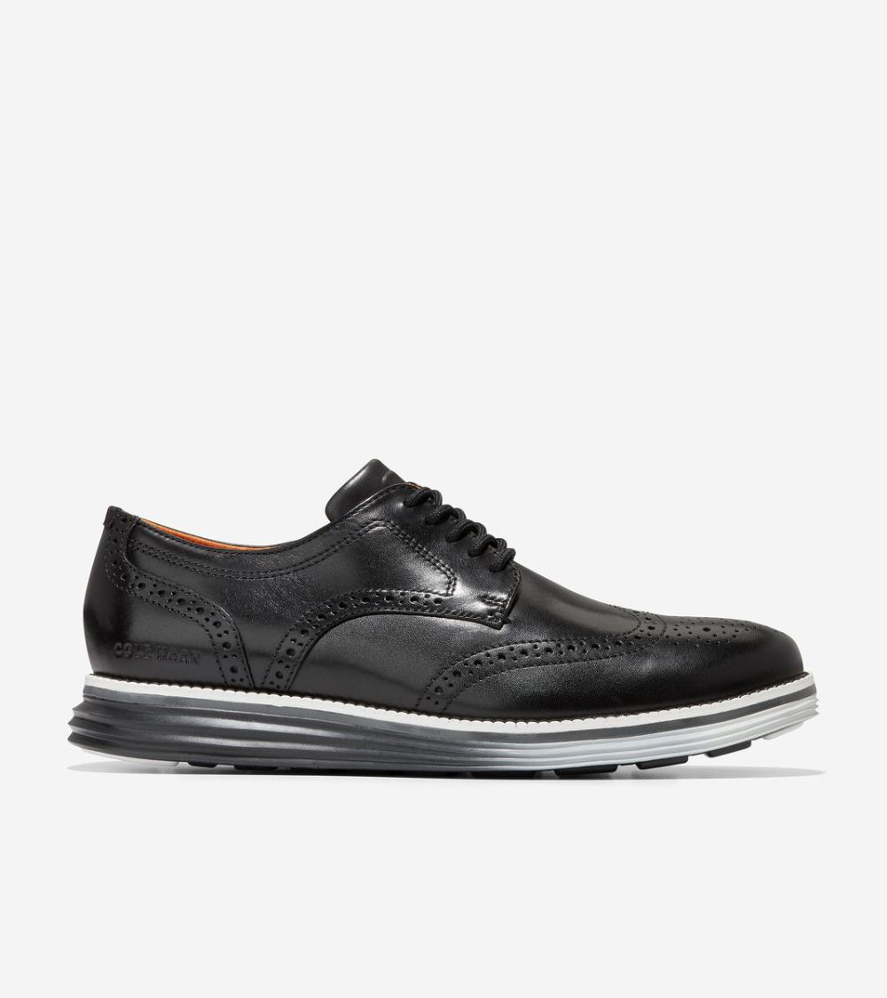 Cole Haan Men's OriginalGrand Energy Merid Oxford - Black-White | Canada Outlet