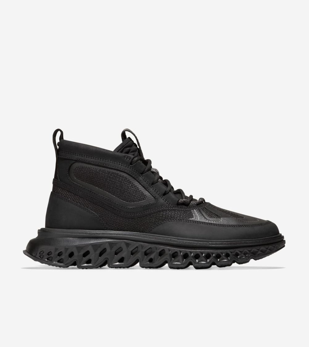 Cole Haan Men's 5.ZEROGRAND WRK Chukka Boot - Black | Canada Outlet