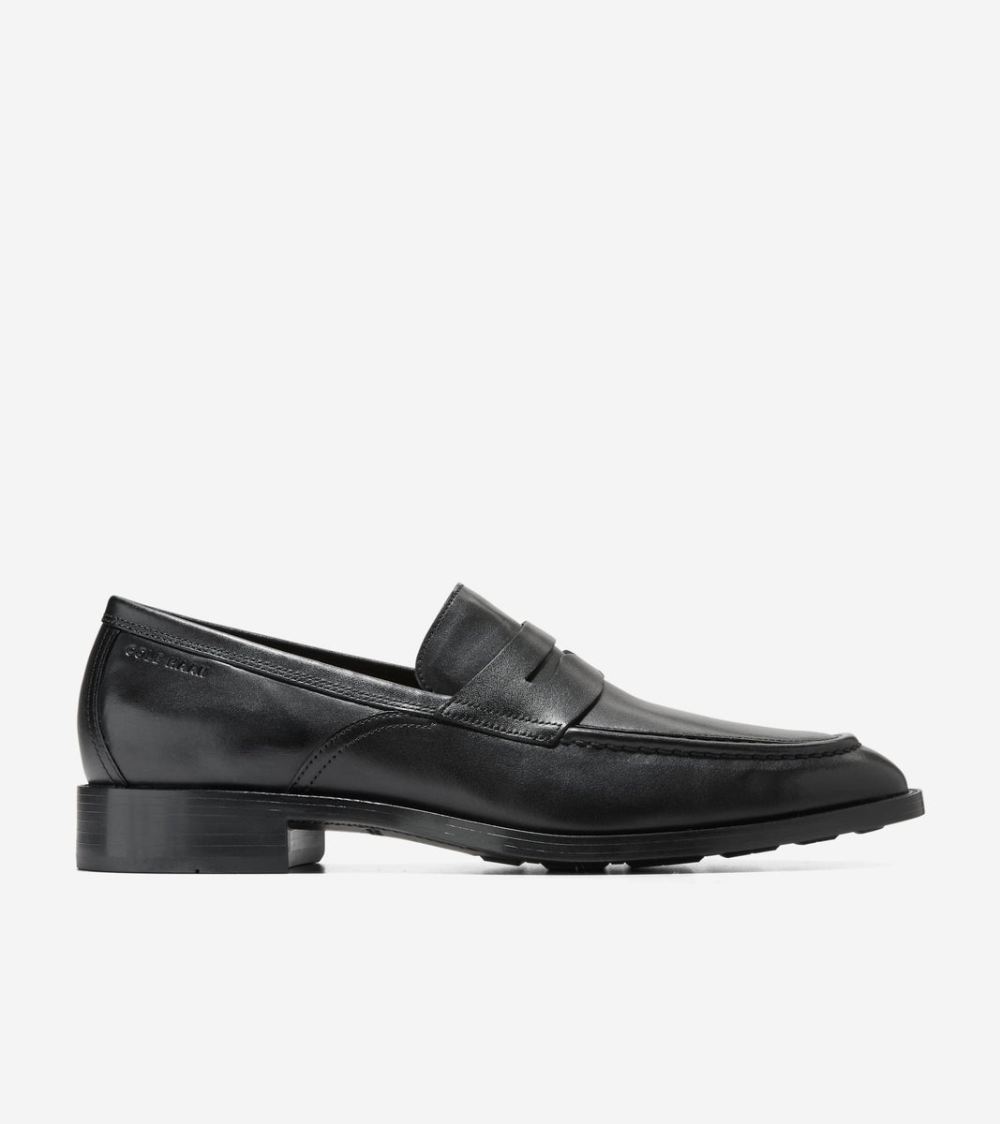 Cole Haan Men's Hawthorne Penny Loafer - Black | Canada Outlet