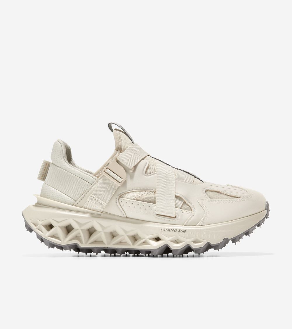 Cole Haan Women's 5.ZEROGRAND Monk Strap Running Shoe - Silver Birch-City Skyline | Canada Outlet