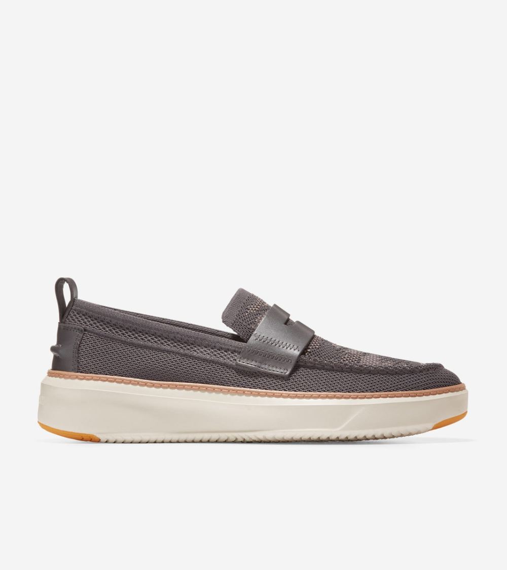 Cole Haan Men's GrandPro Topspin Penny Loafer - Eiffel Tower Camo-Ivory Stitchlite | Canada Outlet