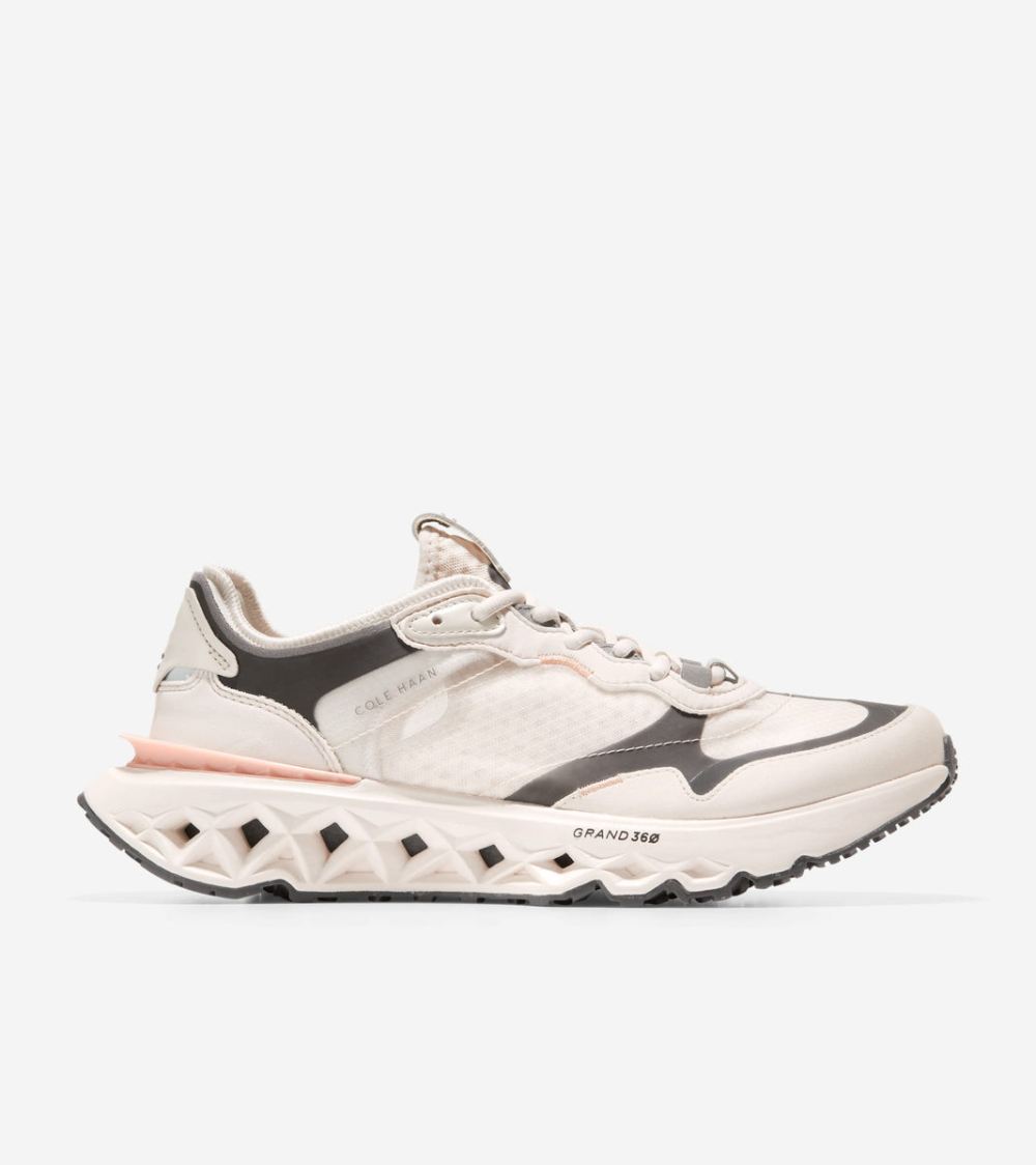 Cole Haan Men's 5.ZEROGRAND Running Shoe - White Sand-Titanium-Ivory | Canada Outlet