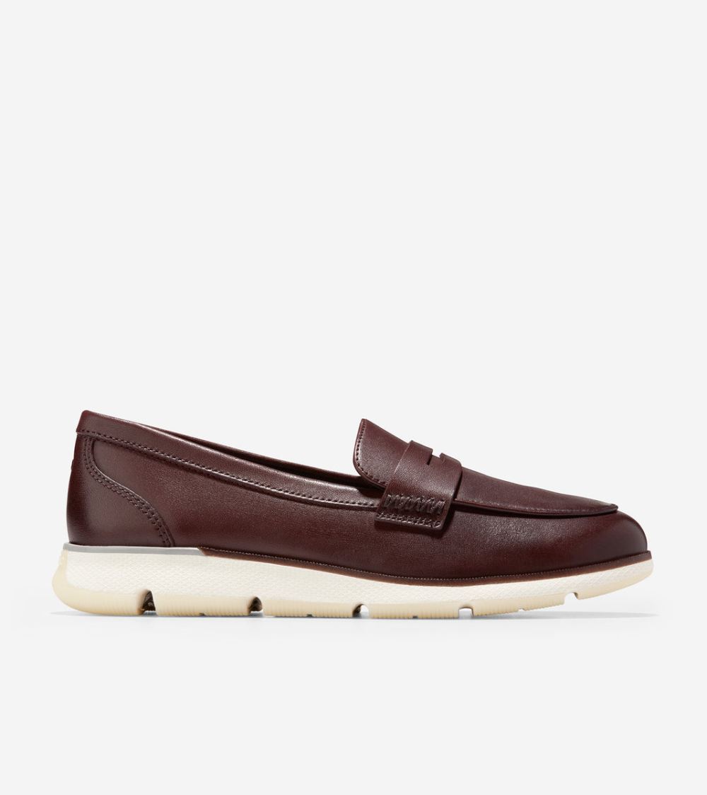 Cole Haan Women's 4.ZEROGRAND Loafer - Dark Brown | Canada Outlet