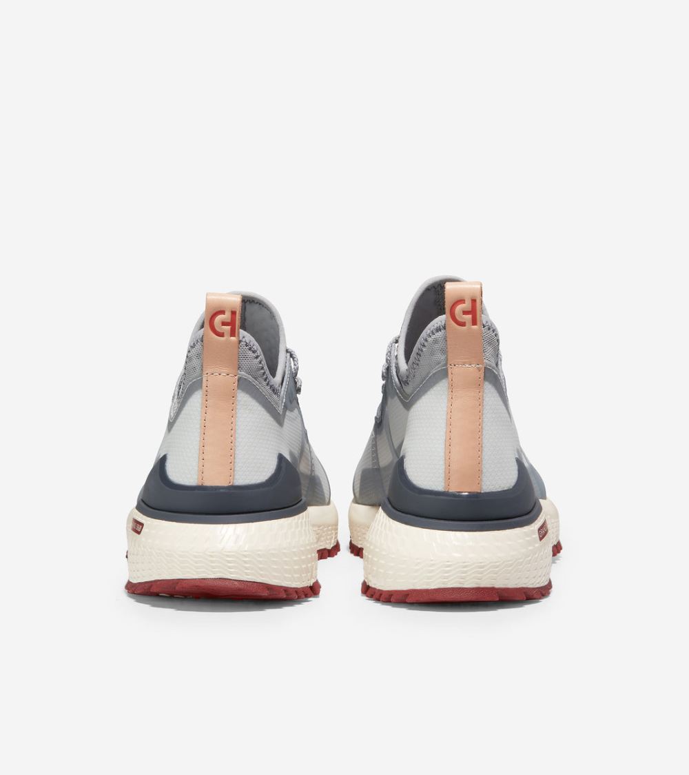 Cole Haan Men's ZEROGRAND Overtake Golf Shoe - Sleets-Syrah-Ivory | Canada Outlet