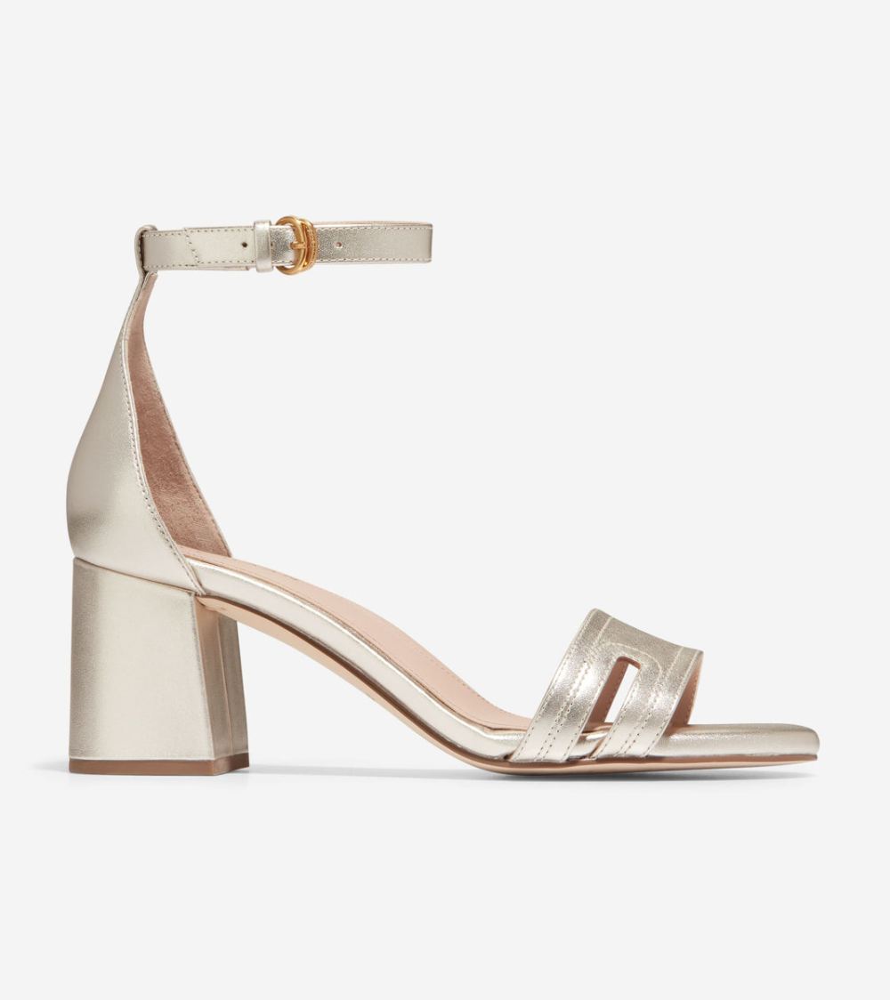 Cole Haan Women's Adelaine Sandals - Soft Gold | Canada Outlet