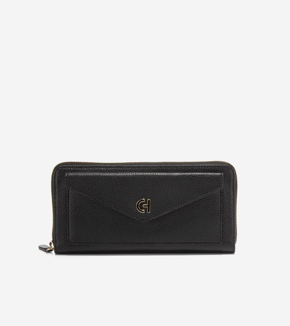 Cole Haan Continental Wallet - Black | Canada Outlet