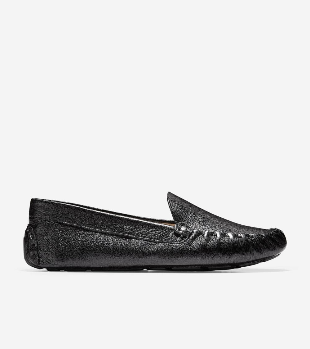 Cole Haan Women's Evelyn Driver - Black Leather | Canada Outlet