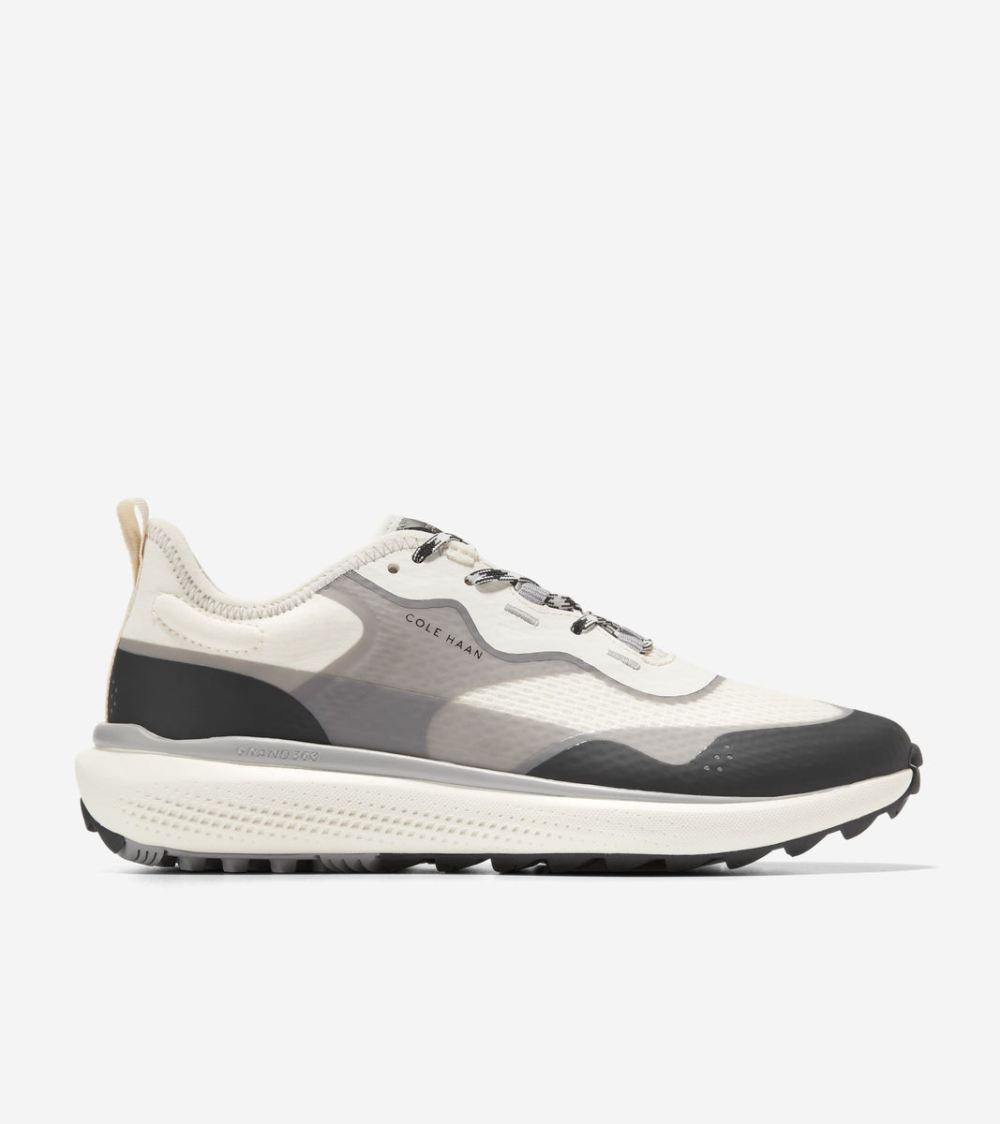 Cole Haan Women's ZEROGRAND Fairway Golf Shoe - Ivory-Black | Canada Outlet