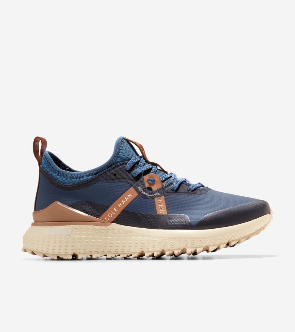 Cole Haan Men's ZEROGRAND Overtake Golf Shoe - Ensign Blue-Navy Blazer-Pecan | Canada Outlet