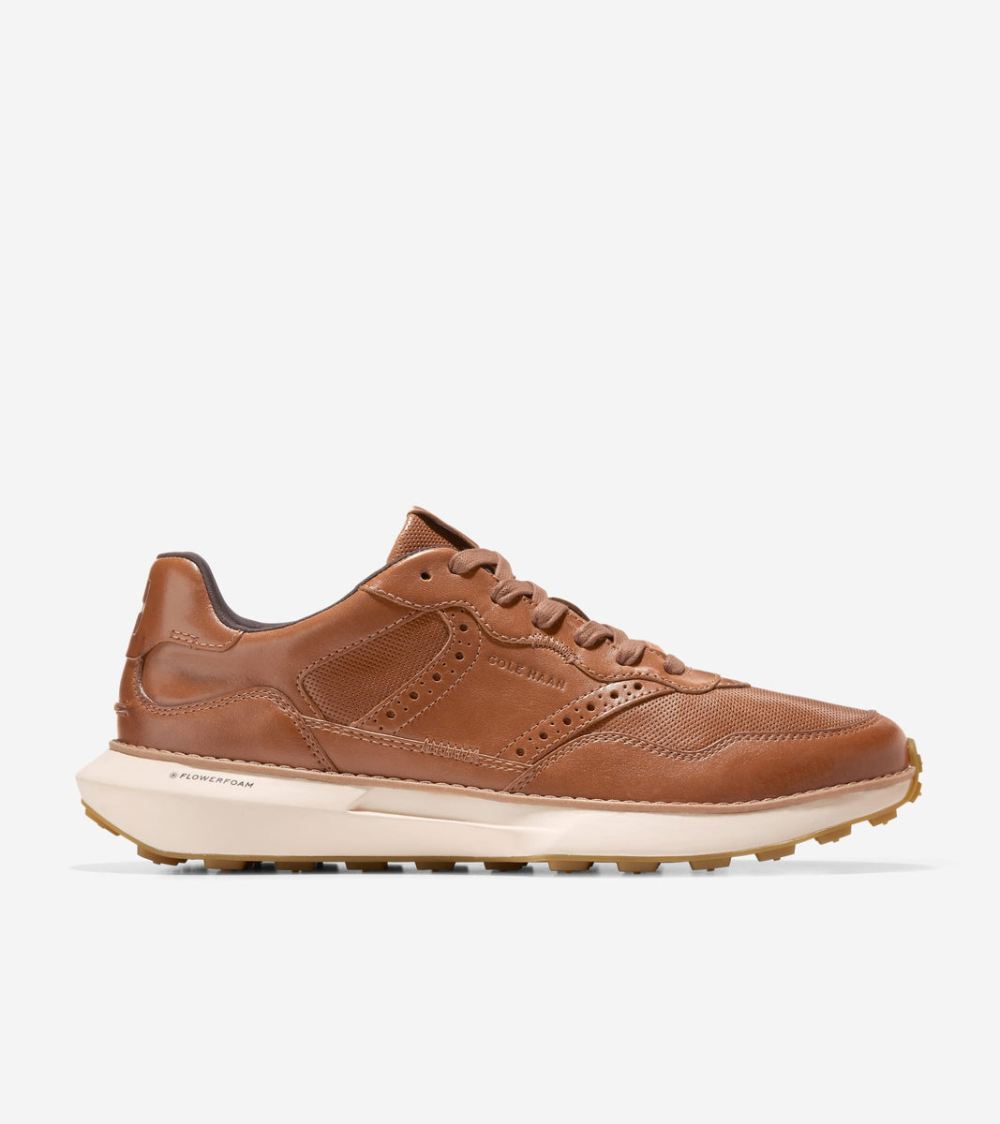 Cole Haan Men's GrandPro Ashland Sneaker - British Tan-Ivory | Canada Outlet