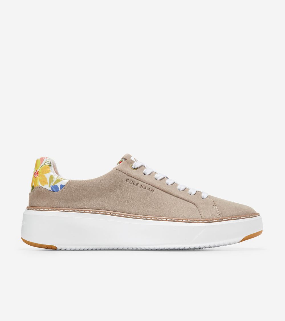 Cole Haan Women's GrandPro Topspin Sneaker - Mortar-Floral Print | Canada Outlet