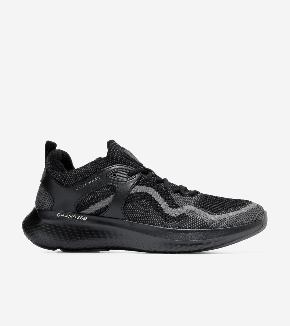 Cole Haan Men's ZEROGRAND Outpace 2 SL Running Shoe - Black-Dark Pavement | Canada Outlet