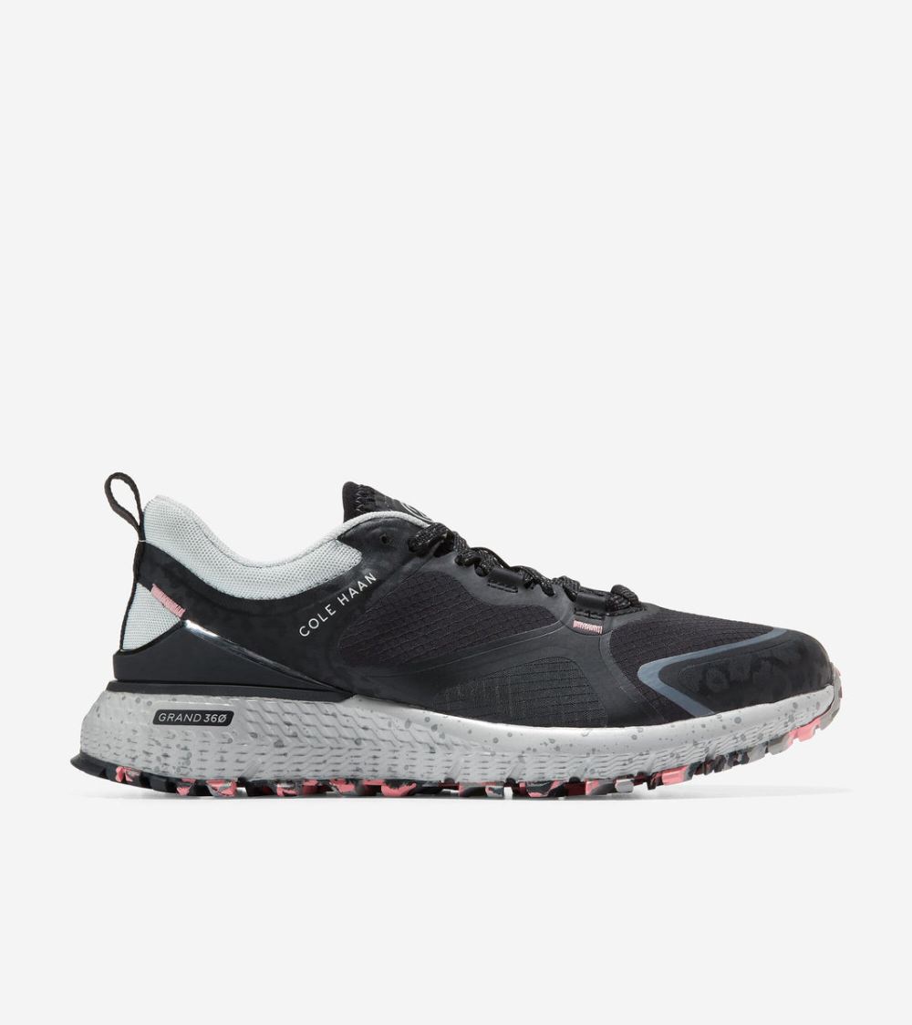 Cole Haan Women's ZEROGRAND Overtake 2 All-Terrain Running Shoe - Black-Harbor Mist | Canada Outlet