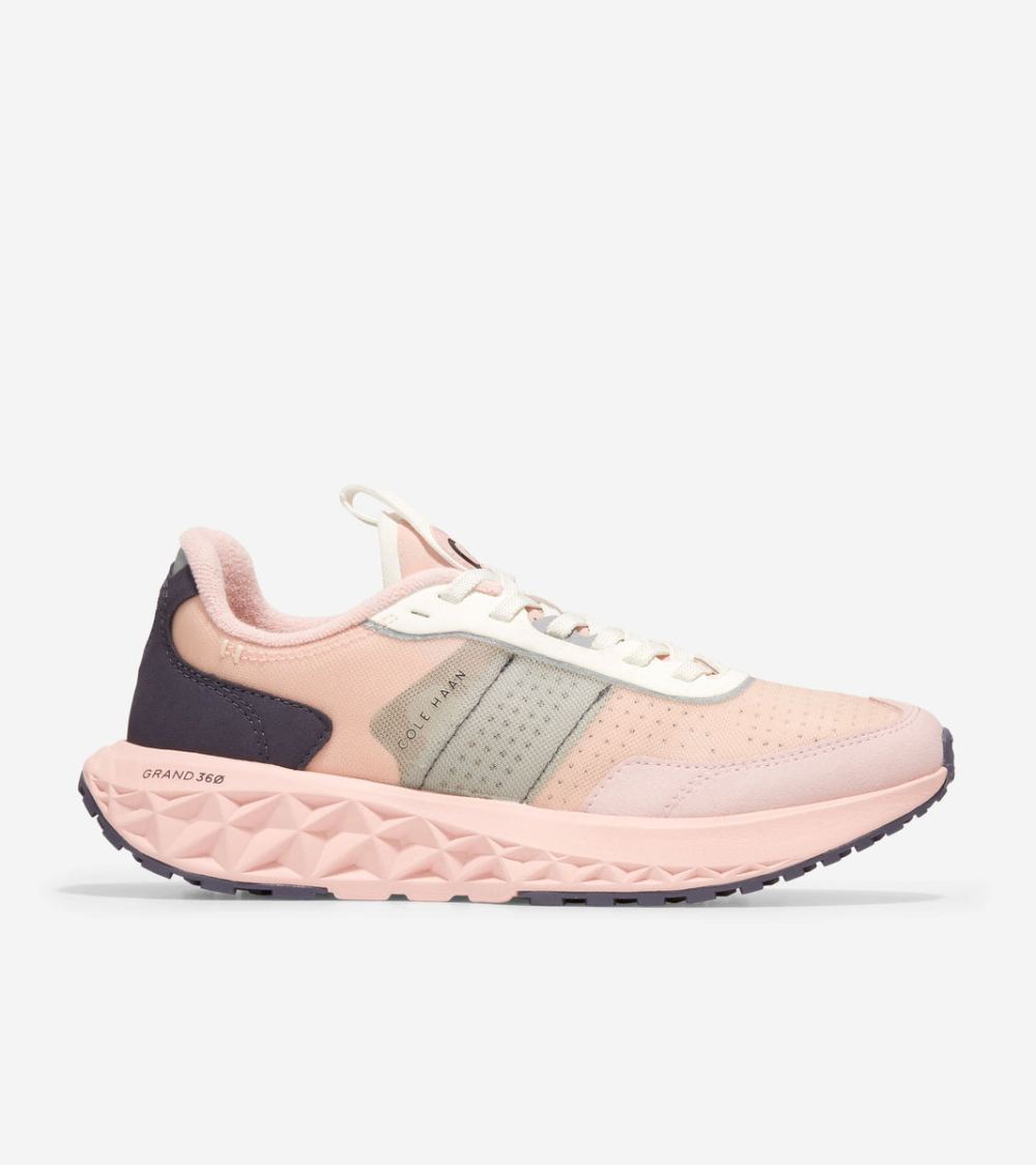 Cole Haan Women's ZEROGRAND Outpace 3 Running Shoe - Rose Smoke-Periscope-Rose Smoke | Canada Outlet