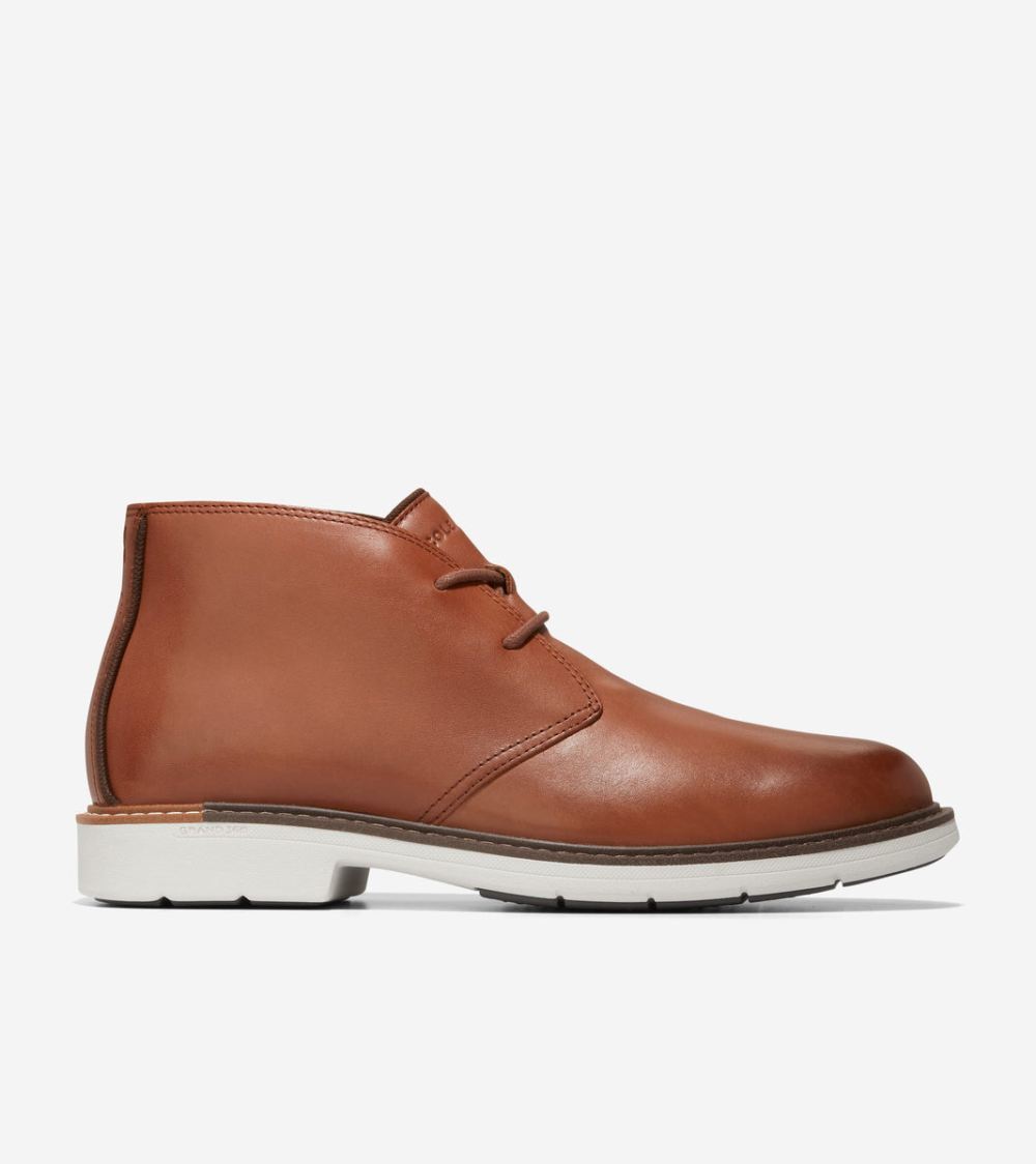 Cole Haan Men's The Go-To Lace Chukka Boot - Woodbury-Silver Birch | Canada Outlet