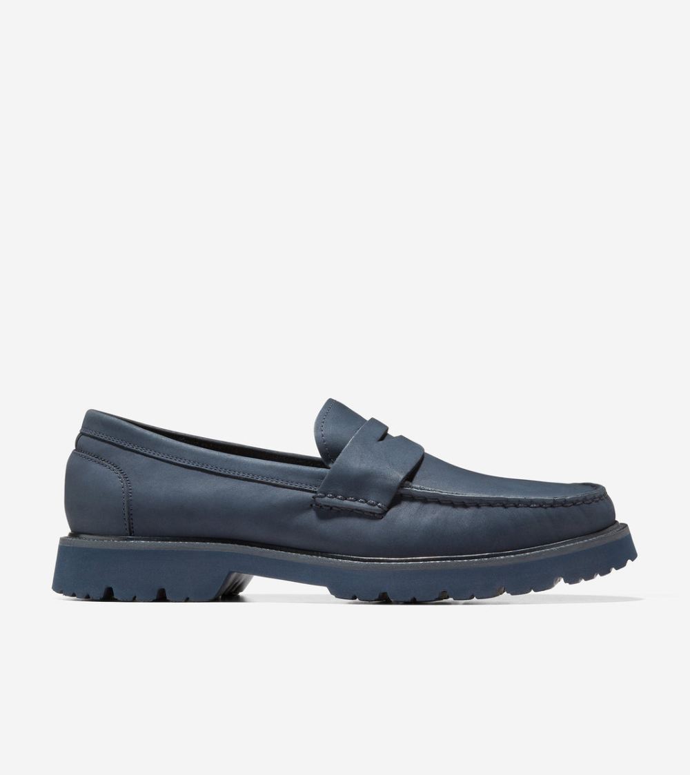 Cole Haan Men's American Classics Penny Loafer - Navy Blazer | Canada Outlet