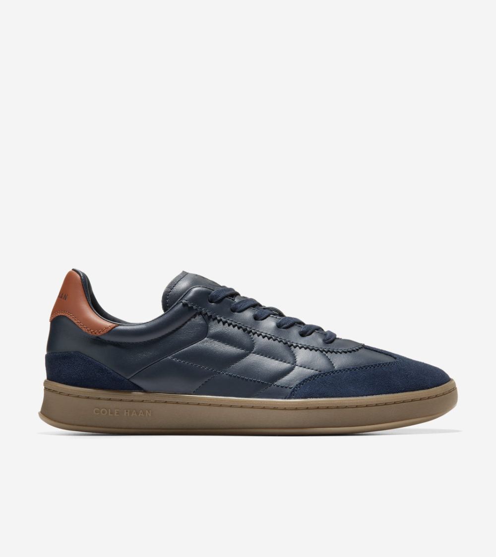 Cole Haan Men's GrandPro Breakaway Sneakers - Navy-British Tan-Dark Gum | Canada Outlet