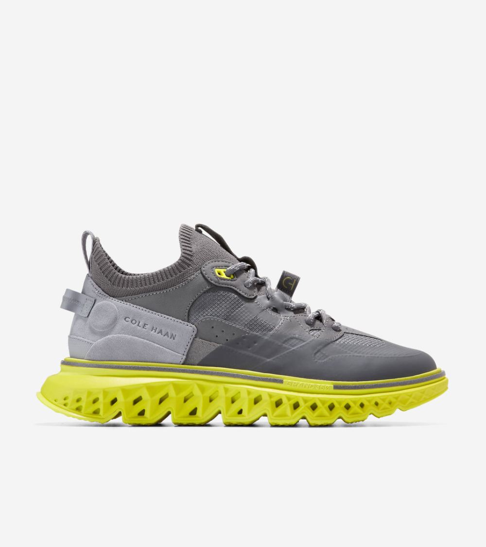 Cole Haan Men's 5.ZEROGRAND WRK Sneakers - Tornado-Dapple Gray-Sulphur Spring | Canada Outlet