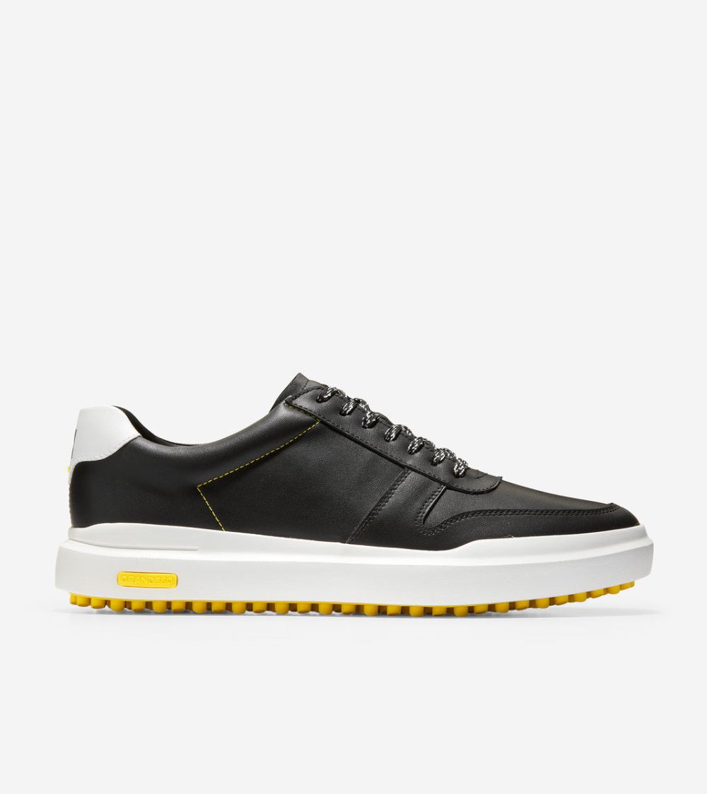 Cole Haan Men's GrandPro AM Golf Sneaker - Black | Canada Outlet