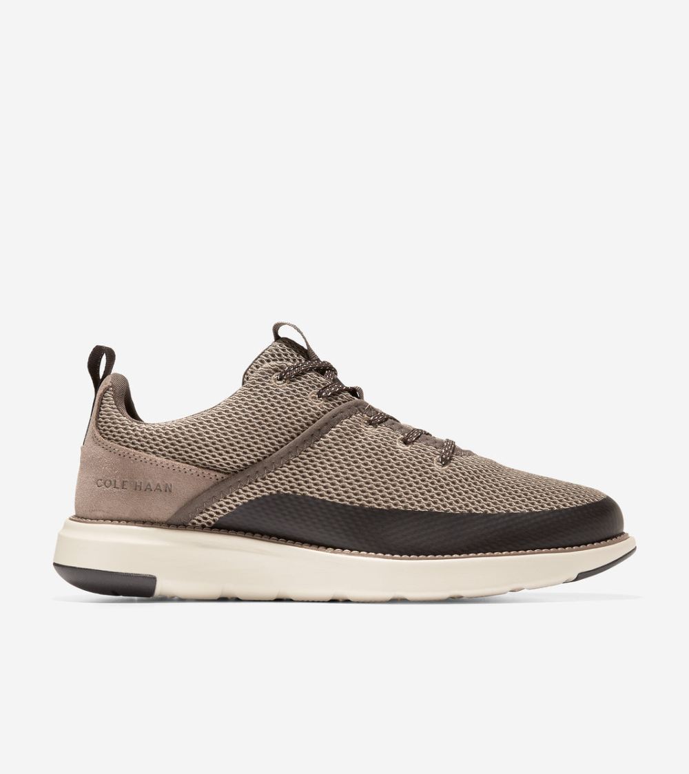 Cole Haan Men's Grand Atlantic Sneaker - Truffle-Java-Silver Birch | Canada Outlet