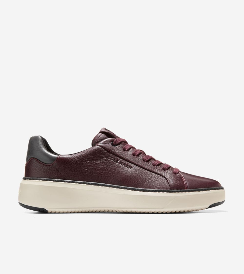 Cole Haan Men's GrandPro Topspin Sneaker - Bloodstone-Burnt Ochre-Birch | Canada Outlet