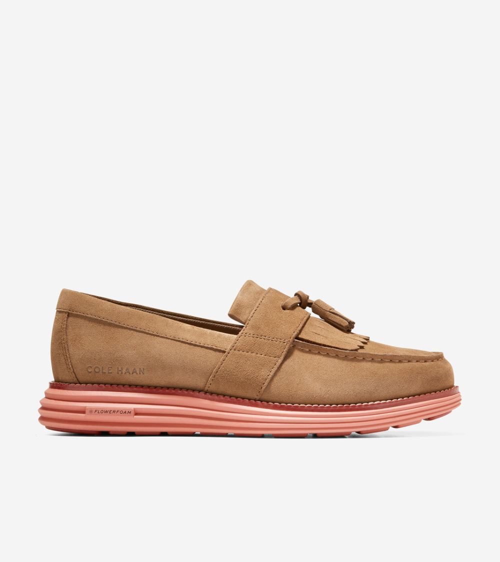 Cole Haan Men's OriginalGrand Kiltie Loafer - Light Whiskey-Bruschetta | Canada Outlet