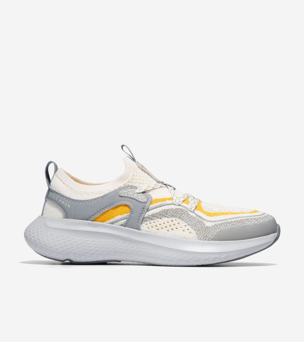Cole Haan Women's ZEROGRAND Outpace 2 SL Running Shoe - Egret-Light Grey | Canada Outlet